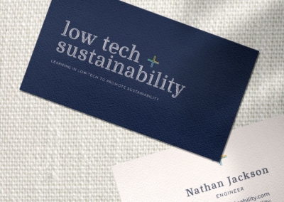 LowTech for Sustainabily